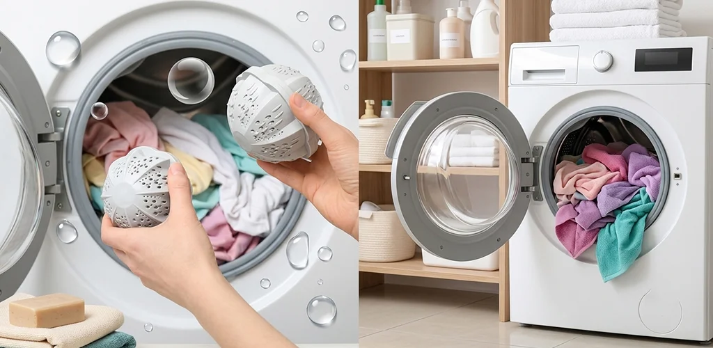 Dryer Balls vs. Dryer Sheets