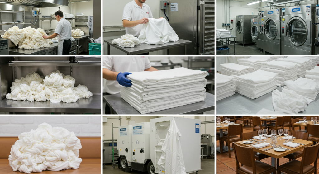Let’s discover our smart laundry hacks to solve everyday problems for restaurants.