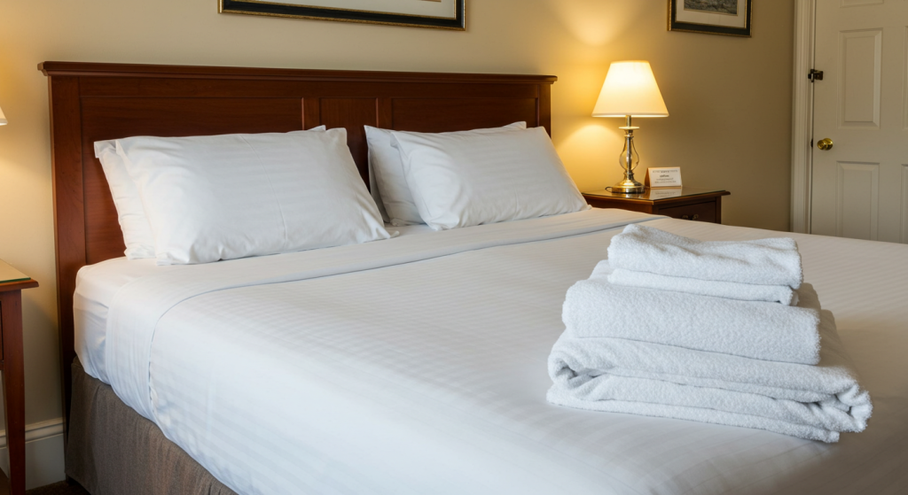 how professional laundry services can assist in running a smooth Bed & Breakfast inn to attract guests and raise profits.
