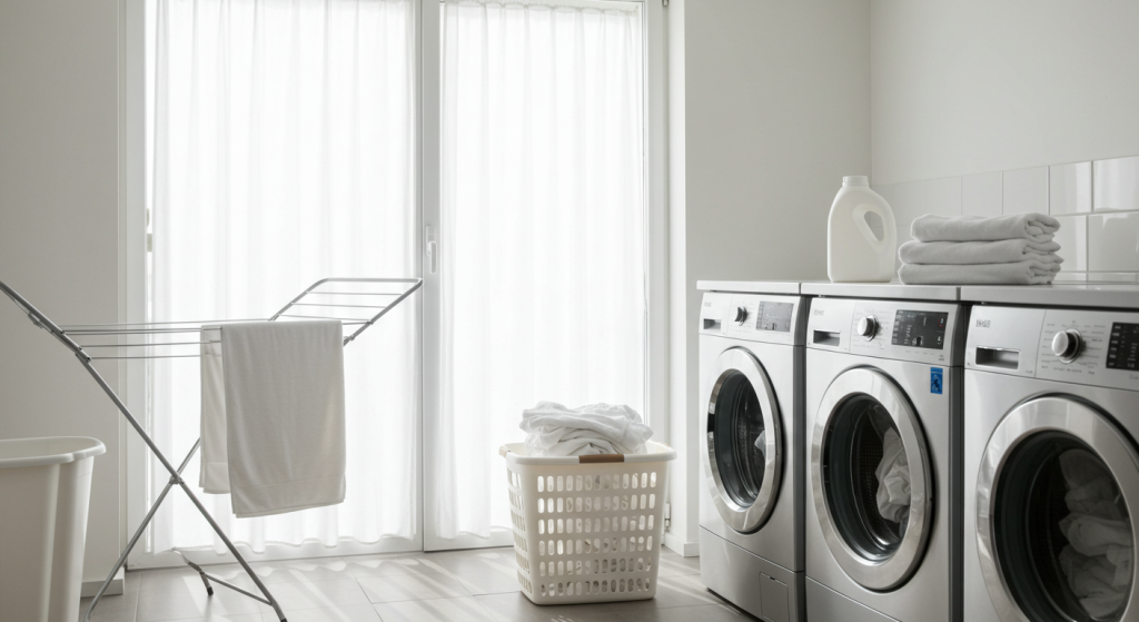 commercial laundry services for hotels and wash different fabrics to preserve their quality.