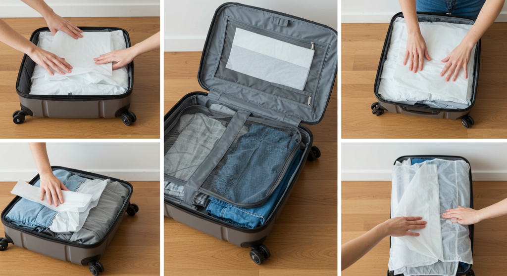 Ironed Clothes in Your Suitcase