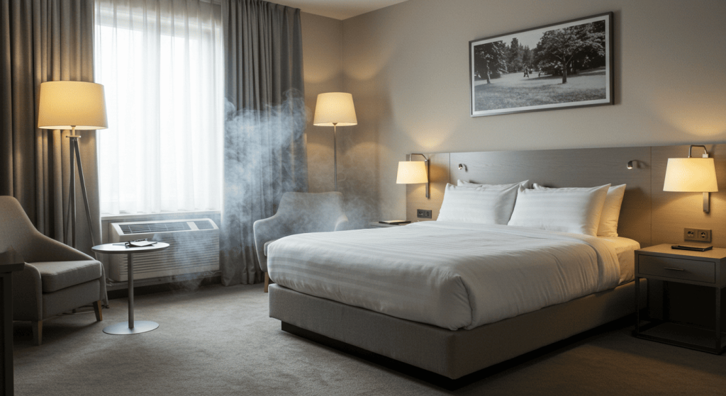 How Do Hotels Remove Smoke Smell