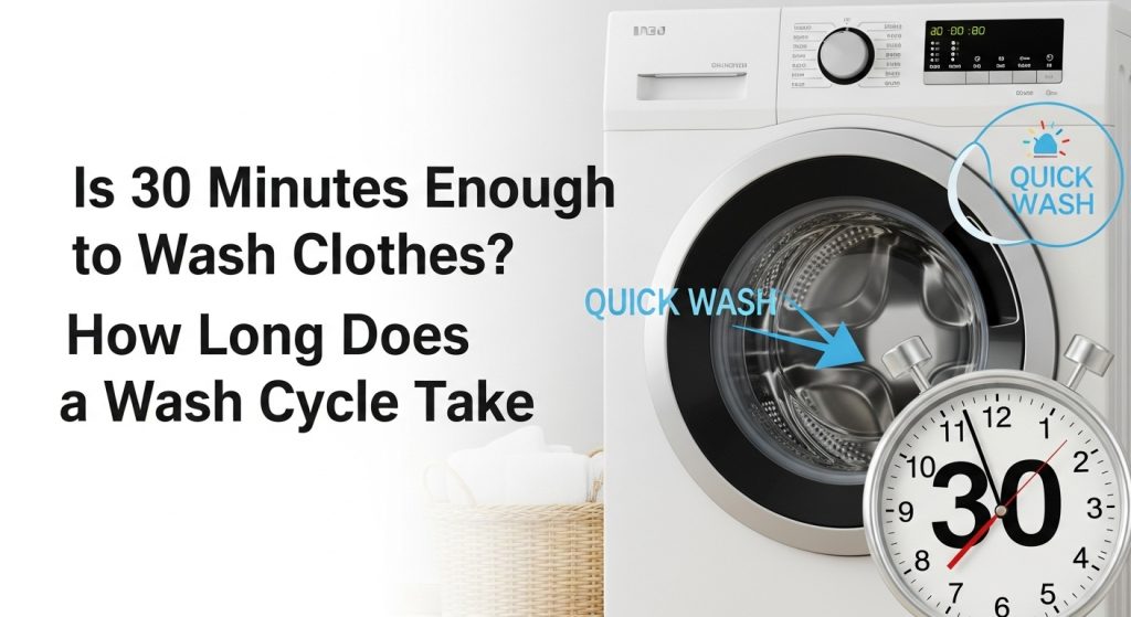 How long does a wash cycle take