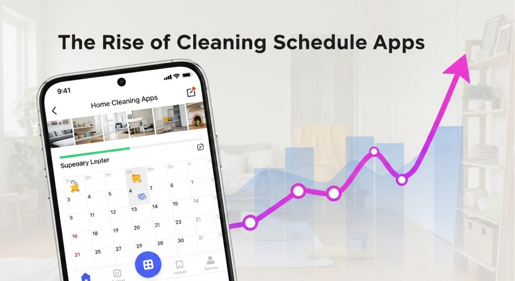 The Rise of Cleaning Schedule Apps