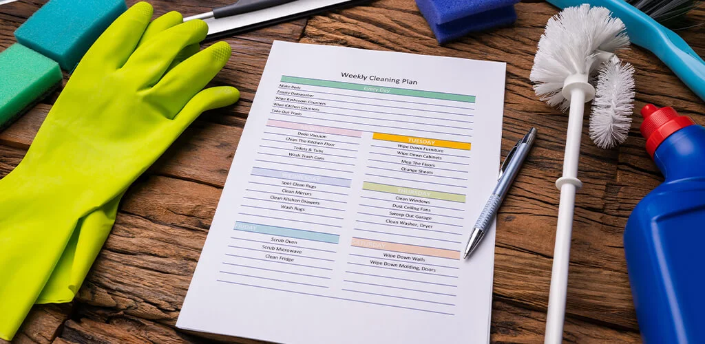 House Cleaning Schedule