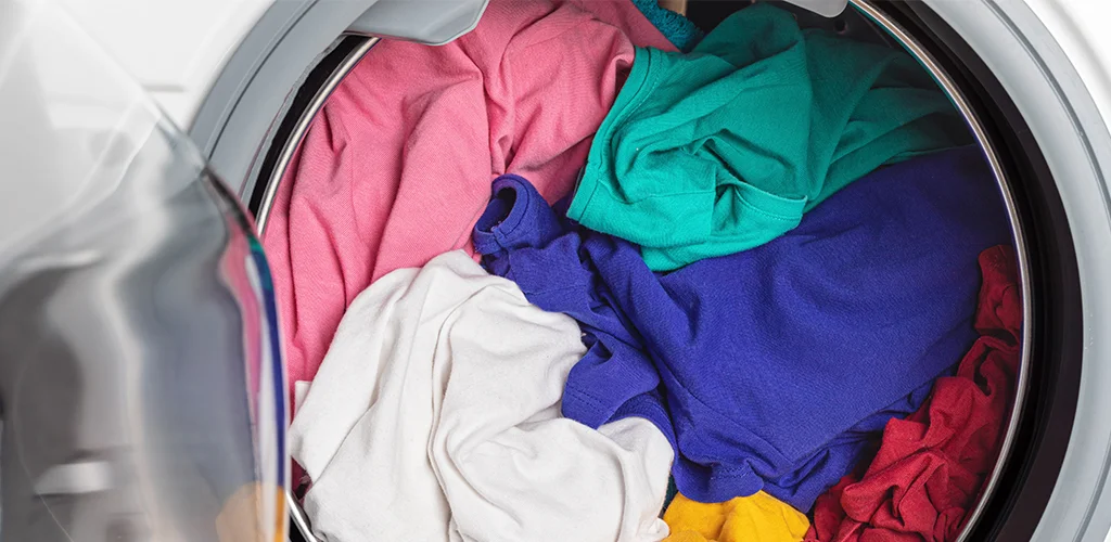 Dry Whites and Colors Clothes Together