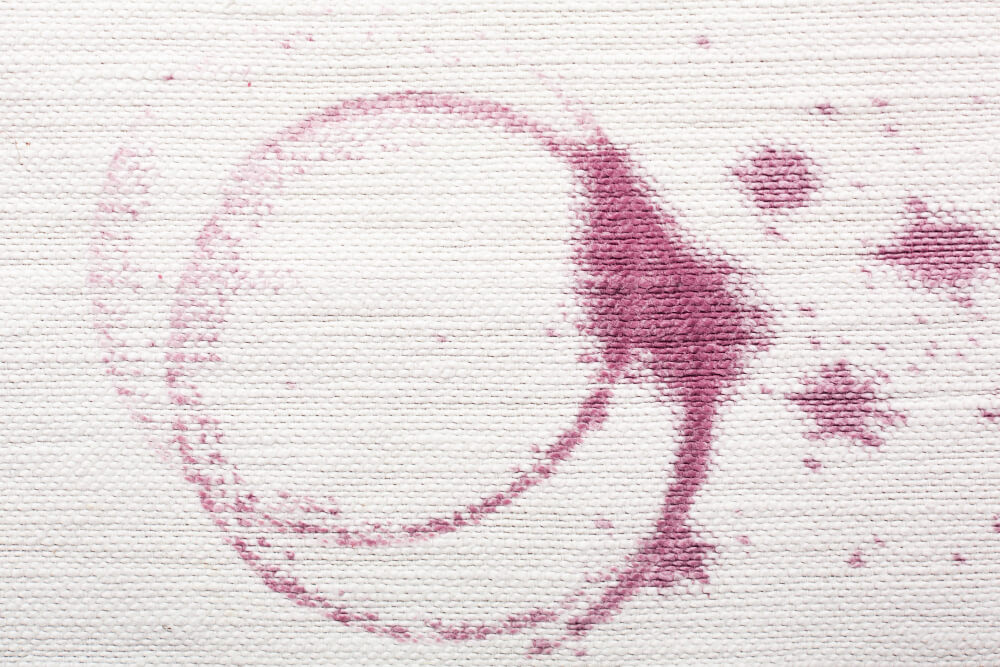 Red wine stain removal is made simpler and more efficient by acting quickly to stop the pigments and tannins from setting.