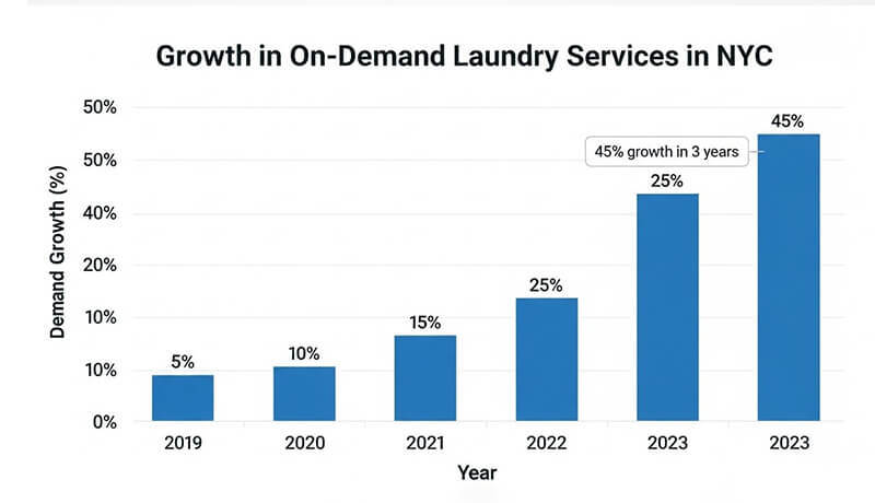 On-Demand Laundry Services in NYC