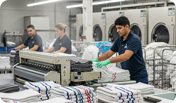 Cleaning of Gym Towels and Linens